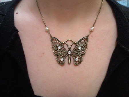 Collier Papillon